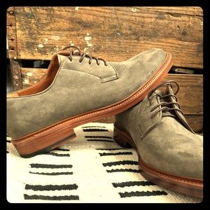 Frye charcoal Grey Leather Oxford - brand new